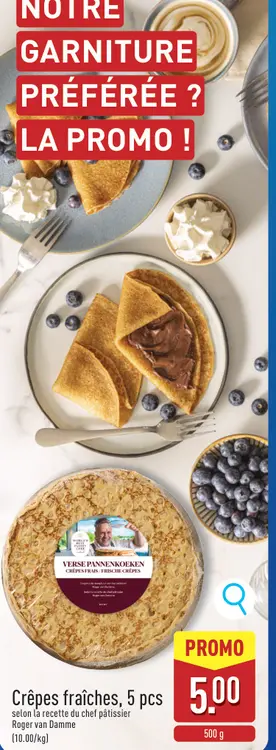 Offre: Crêpes fraîches