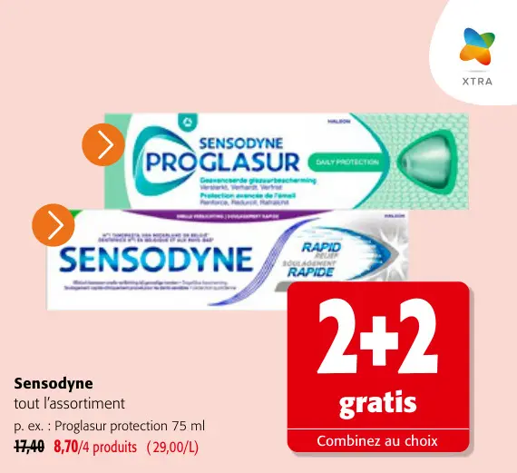 Offre: Tout l'assortiment dentifrice