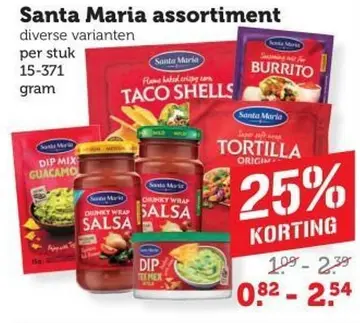Aanbieding: Santa Maria assortiment
