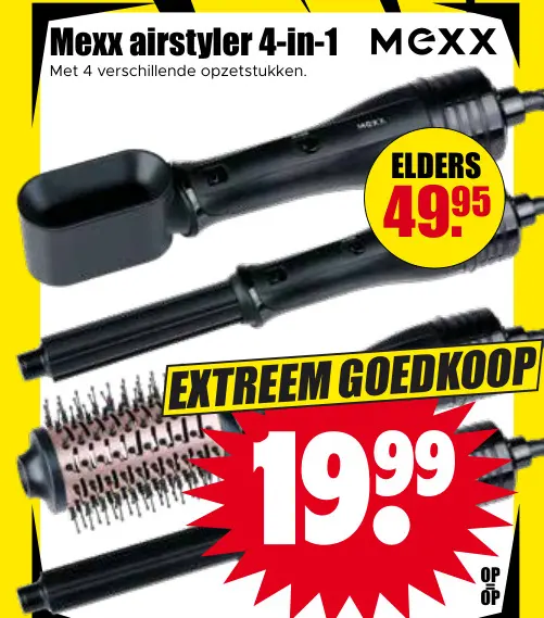 Aanbieding: Mexx airstyler 4-in-1