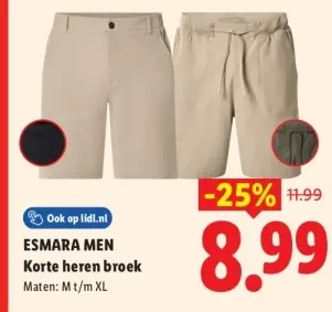 Aanbieding: Korte heren broek