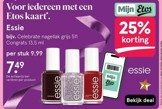 Aanbieding: Essie nagellak
