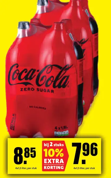Aanbieding: Coca-Cola Zero Sugar