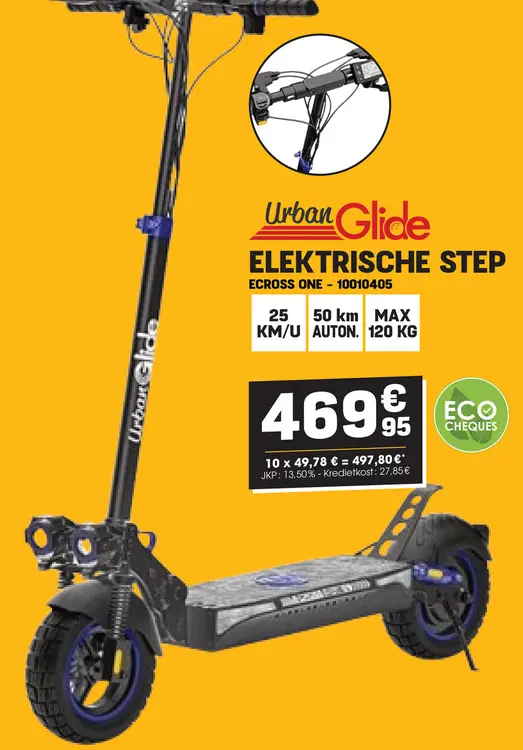 Promotie: Elektrische step