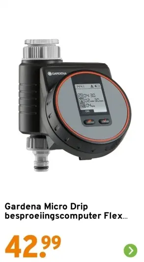 Aanbieding: Micro Drip besproeiingscomputer Flex