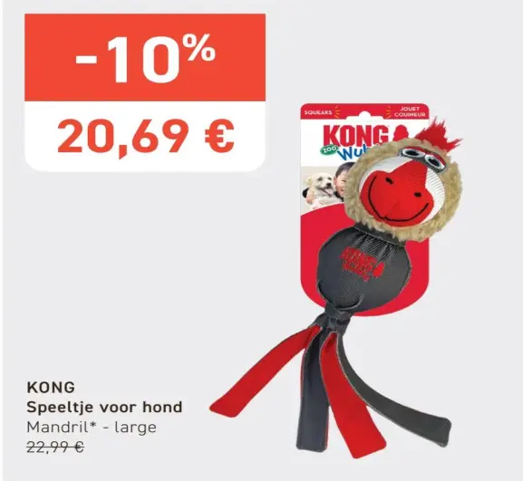Promotie: Speeltje voor hond Mandril* - large
