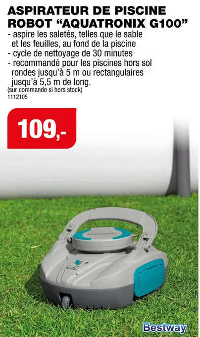 Offre: Aspirateur de piscine
