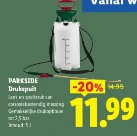 Aanbieding: Drukspuit