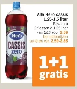Aanbieding: Alle Hero cassis
