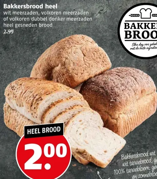 Aanbieding: Bakkersbrood heel
