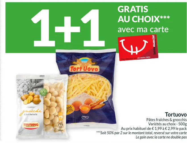 Offre: Pâtes fraîches & gnocchis