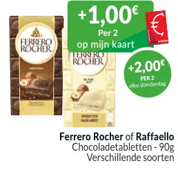 Promotie: Chocoladetabletten