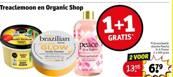 Aanbieding: Treaclemoon en Organic Shop
