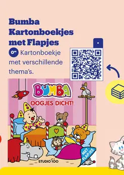 Aanbieding: Bumba Kartonboekjes met Flapjes