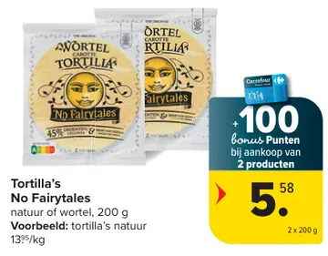 Aanbieding: Tortilla's No Fairytales