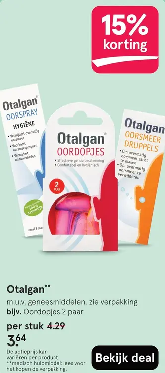 Aanbieding: Otalgan