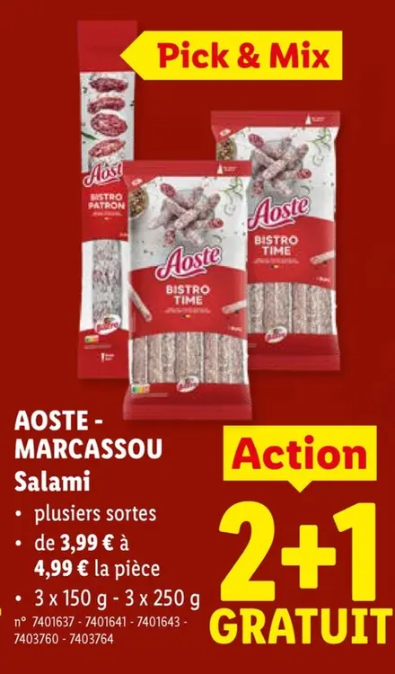 Offre: Salami