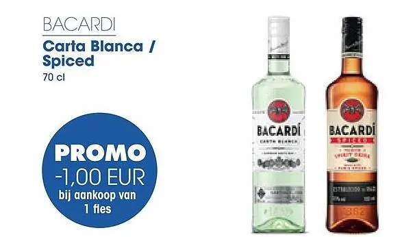 Promotie: Carta Blanca / Spiced