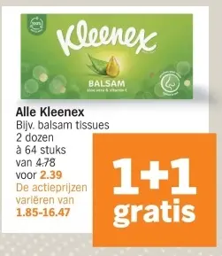 Aanbieding: Alle Kleenex