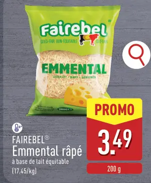 Offre: Emmental râpé