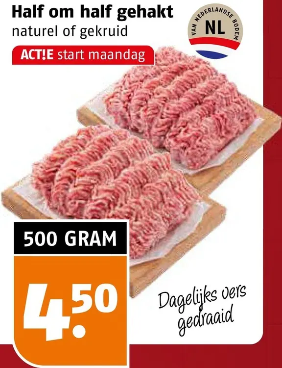 Aanbieding: Half om half gehakt