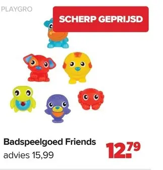 Aanbieding: Badspeelgoed Friends