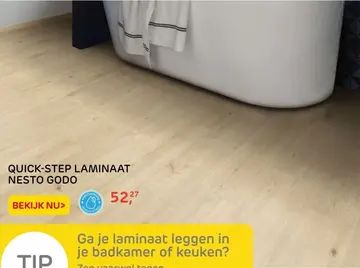 Aanbieding: QUICK-STEP LAMINAAT NESTO GODO