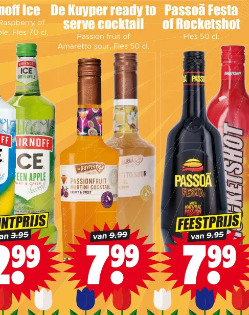 Aanbieding: De Kuyper ready to serve cocktail Passion fru