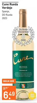 Aanbieding: Cune Rueda Verdejo