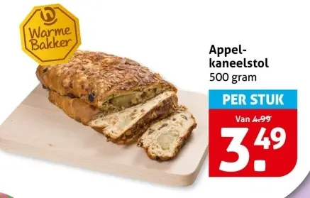 Aanbieding: Appelkaneelstol