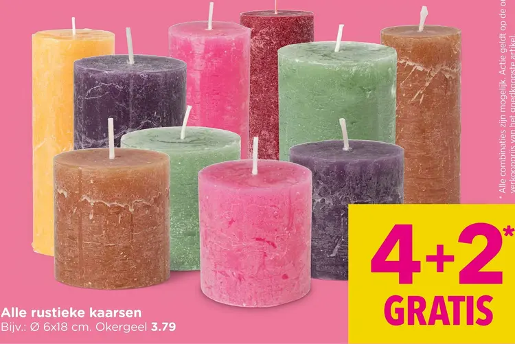 Aanbieding: Xenos Rustieke kaarsen