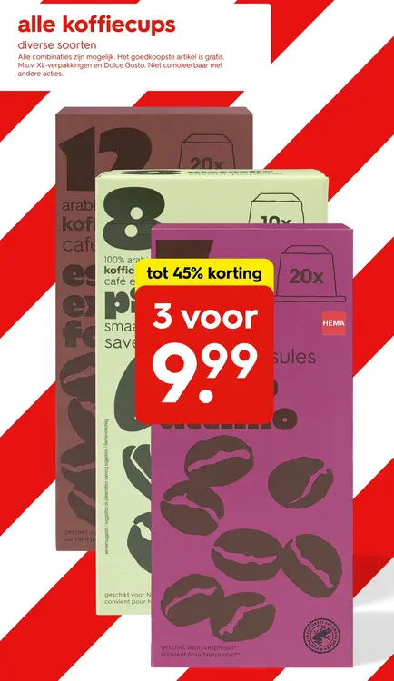 Promotie: Koffiecups