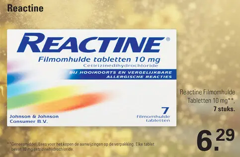Aanbieding: Reactine