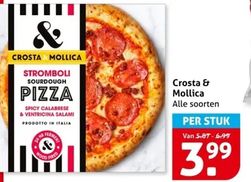 Aanbieding: Crosta & Mollica Stromboli Sourdough Pizza