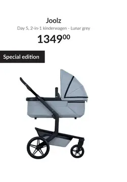 Aanbieding: Day 5, 2-in-1 kinderwagen - Lunar grey