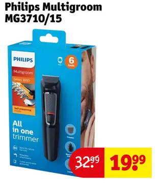 Aanbieding: Philips Multigroom MG3710/15