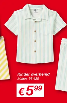 Aanbieding: Kinder overhemd