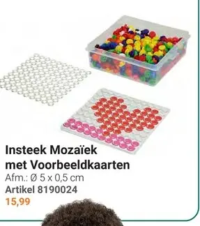 Aanbieding: Insteek Mozaïek met Voorbeeldkaarten