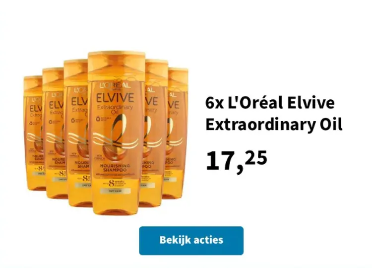 Aanbieding: Elvive Extraordinary Oil