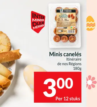 Promotie: Minis canelés