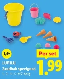 Aanbieding: Zandbak speelgoed