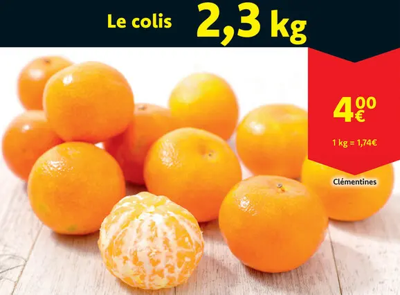 Offre: Clémentines