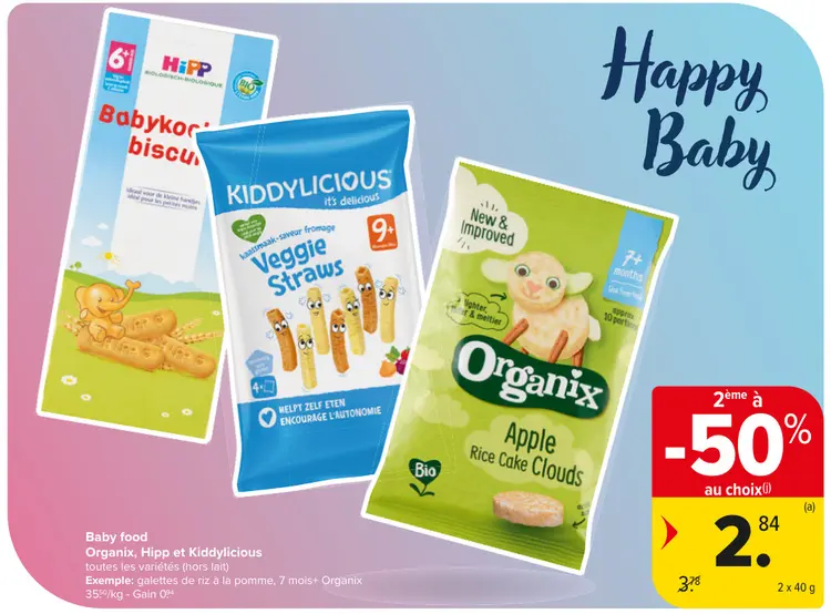 Offre: Baby food