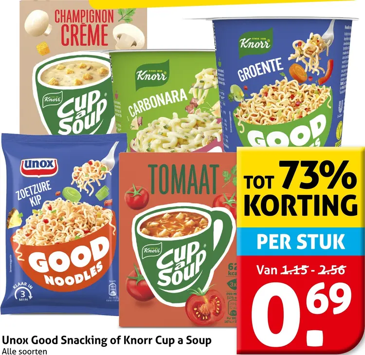 Aanbieding: Good Snacking of Cup a Soup