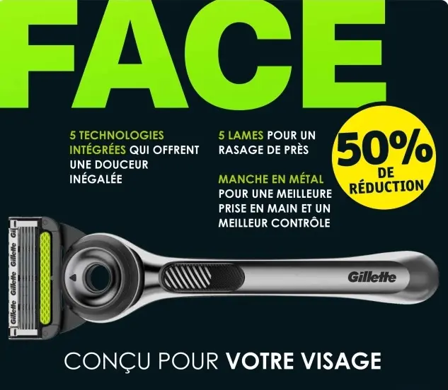 Offre: GilletteLabs Face