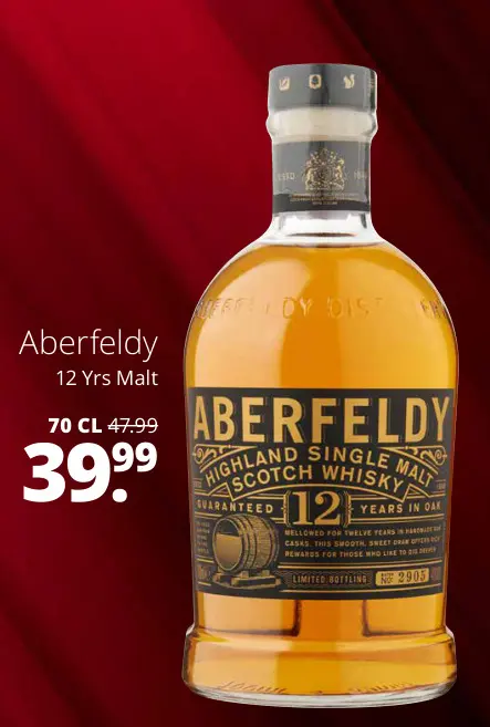 Aanbieding: Aberfeldy 12 Yrs Malt