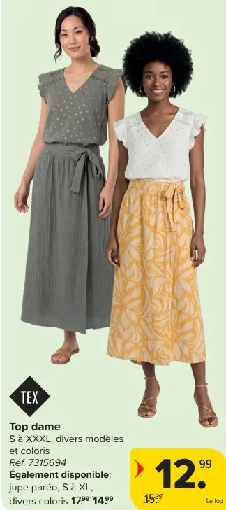 Offre: Top dame