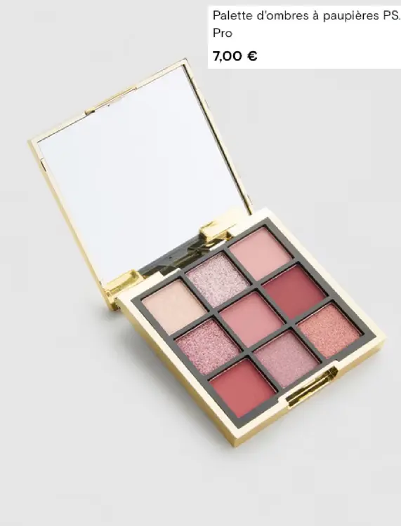 Offre: Palette d'ombres à paupières
