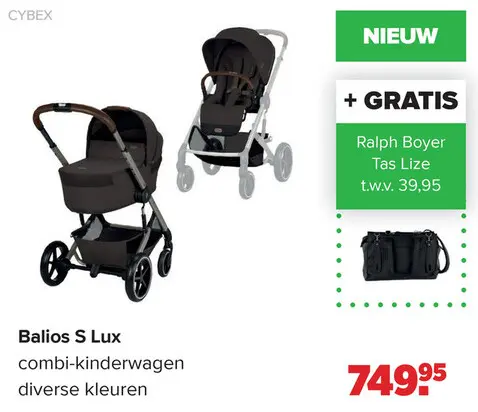 Aanbieding: Balios S Lux combi-kinderwagen