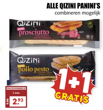 Aanbieding: QIZINI Panini